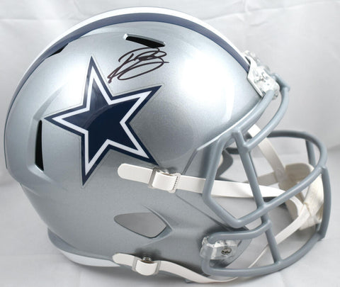 DaRon Bland Autographed Dallas Cowboys F/S Speed Helmet- Beckett W Hologram