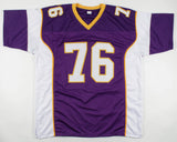 Steve Hutchinson Signed Minnesota Vikings Jersey Inscribed HOF '2020 (JSA COA)