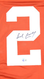 Earl Campbell Autographed Orange College Style Jersey - Beckett W Hologram