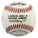 Braves Hank Aaron Authentic Signed Charles Feeney Onl Baseball JSA #YY61141