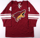 Mike Smith Signed Arizona Coyotes Jersey (PA LOA) All Star Goal Tender