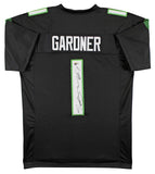 Ahmad "Sauce" Gardner Authentic Signed Black Pro Style Jersey BAS Witnessed