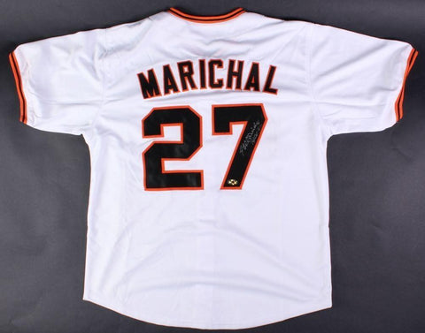 Juan Marichal Signed San Francisco Giants Jersey Inscribed "HOF 83" (MAB Holo)