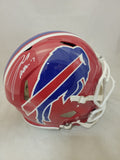 JOSH ALLEN SIGNED BUFFALO BILLS F/S THROWBACK SPEED AUTHENTIC HELMET BECKETT COA