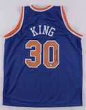 Bernard King Signed New York Knicks Jersey (PSA/DNA Holo) 4xNBA All Star Forward