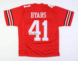 Keith Byars Signed Ohio State Buckeyes Jersey (JSA) Philly Eagles Running Back