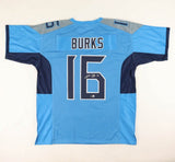 Treylon Burks Signed Tennessee Titans Jersey (Beckett) 2022 1st Round Pick W.R.