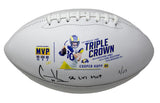 COOPER KUPP Autographed SB LVI MVP Rams Triple Crown Football FANATICS LE 1/25