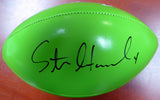 STEVEN HAUSCHKA AUTOGRAPHED SIGNED SEAHAWKS GREEN LOGO FOOTBALL MCS HOLO 112615