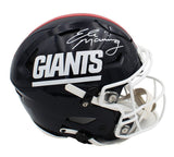 Eli Manning Signed New York Giants Speed Flex Authentic TB 81-99 Blue NFL Helmet