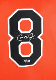 Cal Ripken Jr. Signed Orange Nike Cooperstown Baltimore Orioles Jersey- Fanatics