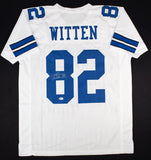 Jason Witten Signed Dallas Cowboys Jersey (Beckett COA) 11xPro Bowl T.E.