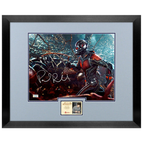 Paul Rudd Autographed Ant-Man Colony 11x14 Framed Photo