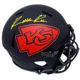 Rashee Rice Kansas City Chiefs Signed Eclipse Speed Replica Helmet BAS