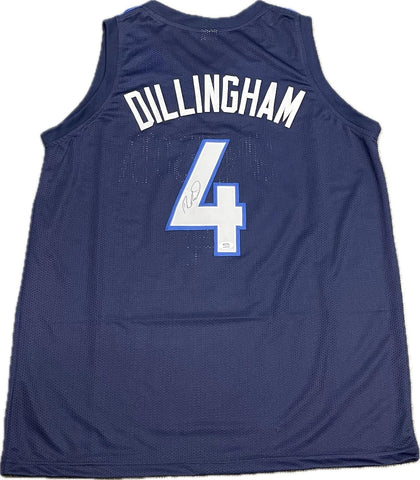 Rob Dillingham Signed Jersey PSA Minnesota Timberwolves Autographed