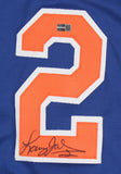 Larry Johnson Signed New York Knicks Jersey (Steiner) #1 Overall Pk 1991 Draft