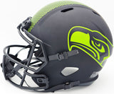 BYRON MURPHY II AUTOGRAPHED SEAHAWKS ECLIPSE BLACK FULL SIZE HELMET MCS 235596