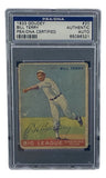 Bill Terry Signed Slabbed 1933 Goudey #20 Trading Card PSA/DNA 65096321