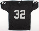 Zack Crockett Signed Raiders Jersey (Pro Player Holo) Oakland Fullback 1999-2006