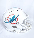 Tyreek Hill Autographed Miami Dolphins F/S Speed Authentic Helmet-Beckett W Holo