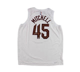 Donovan Mitchell Signed Cleveland Cavaliers Nike 2022-2023 White NBA Jersey