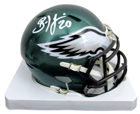 Brian Dawkins HOF Signed/Auto Eagles Green Mini Helmet PSA/DNA 190727