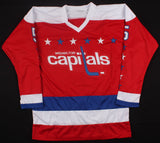 Rod Langway Signed Washington Capitals Jersey Inscrib HOF 02 (JSA COA) 500 Goals