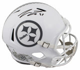 Steelers Pat Freiermuth Signed STS III Full Size Speed Rep Helmet W/ Case BAS W