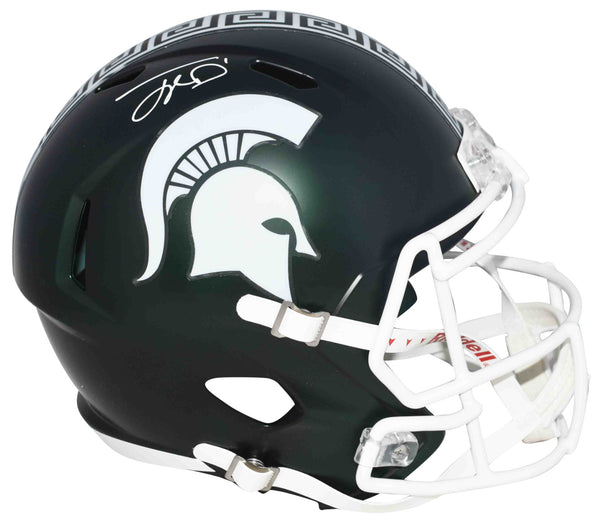 JAYDEN REED AUTOGRAPHED MICHIGAN STATE SPARTANS FULL SIZE SPEED HELMET BECKETT