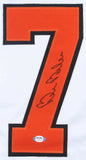 Bill Barber Signed Philadelphia Flyers Jersey (PSA COA)