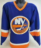 Billy Smith Signed New York Islander Jersey (Steiner COA) 4xStanley Cup Champion