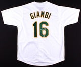 Jason Giambi Signed Oakland Athletic Jersey (JSA COA) 5xAll-Star (2000-2004) A's