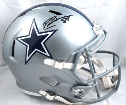 Drew Pearson Autographed Dallas Cowboys F/S Speed Helmet - Beckett W Hologram