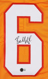 Baker Mayfield Signed Tampa Bay Buccaneers Throwback Creamsicle Jersey (Beckett)