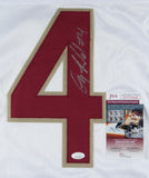 Anquan Boldin Signed Florida State Seminoles Jersey (JSA COA) 99 National Champs