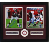 Derrick Henry and Mark Ingram Signed Alabama Crimson Tide Framed 8x10 Photos