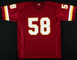 Thomas Davis Sr. Signed Redskins Jersey (JSA Holo) 3xPro Bowl L.B (2015 - 2017)