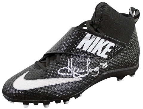 Raiders Howie Long Signed Black Nike Strike Pro Football Left Cleat BAS Witness