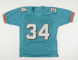 Ricky Williams Signed Miami Dolphin Jersey Ins Smoke Weed Everyday (Beckett COA)