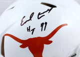 Earl Campbell Signed Longhorns F/S Speed Authentic Helmet w/HT 77- BeckettW Holo