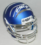 ANTHONY MILLER SIGNED AUTOGRAPHED MEMPHIS TIGERS BLUE STRIPED MINI HELMET JSA