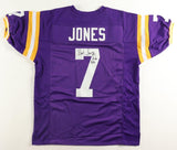Bert Jones Signed LSU Tigers Jersey (JSA COA) Baltimore Colts All Pro Q.B.