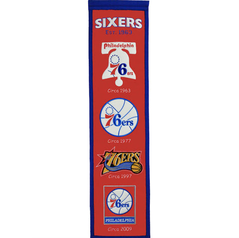 Philadelphia 76ers Heritage Banner