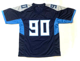 JEVON KEARSE AUTOGRAPHED SIGNED PRO STYLE JERSEY W/ BECKETT COA #WG85665