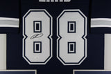 CEEDEE LAMB (Cowboys navy TOWER) Signed Autographed Framed Jersey JSA