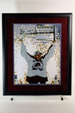 Gabe Landeskog Signed 16x20 Holding Cup Inscribed Frame Fanatics COA