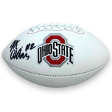 JK Dobbins Autographed Signed Ohio State Buckeyes Logo Football - JSA