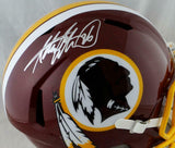 Adrian Peterson Signed Washington Redskins F/S Speed Helmet- Beckett Auth *S