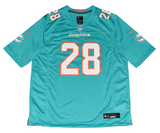 DE'VON ACHANE SIGNED AUTOGRAPHED MIAMI DOLPHINS #28 NIKE JERSEY BECKETT