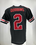 J.K Dobbins Signed Ohio State Buckeyes Jersey (JSA COA) 2019 Rose Bowl Champ R B